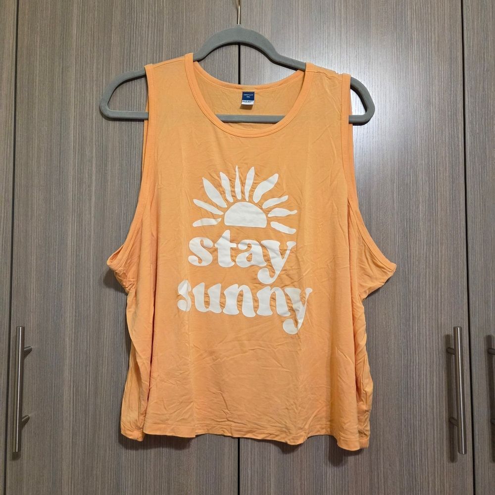 "Stay Sunny" Sleeveless Top